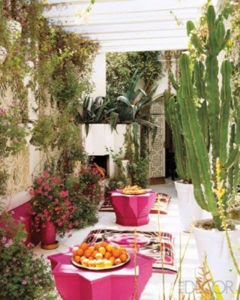 Patio Designs in Morocco-Style  Photos 6