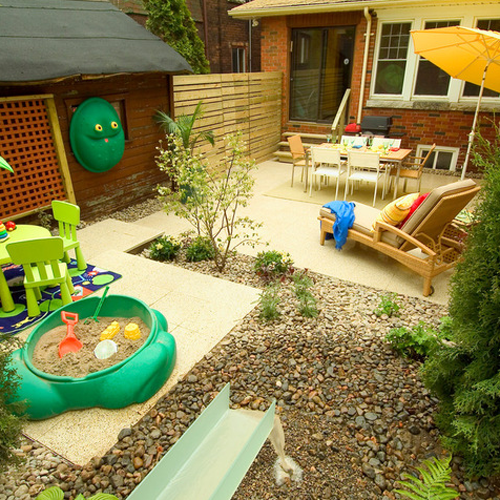 how to build kids play garden
