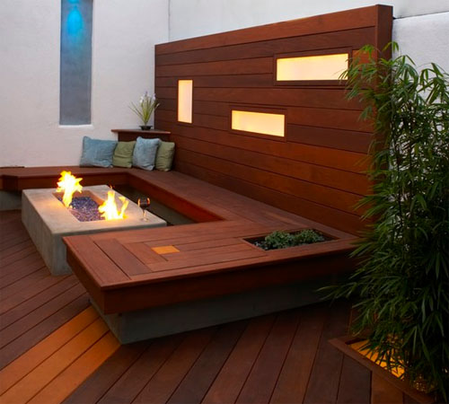 Wood for deck design