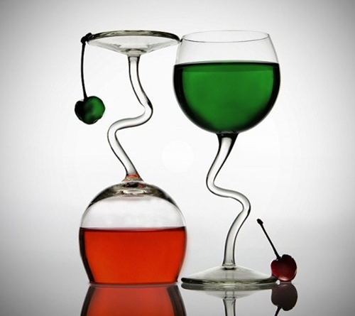 design for unique wine glasses