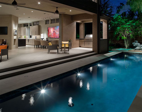 Nice design lighting for pool