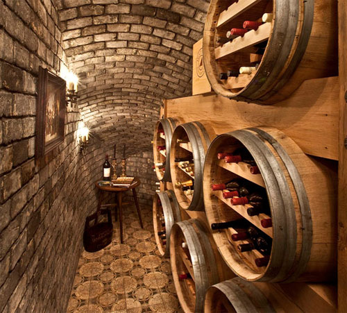Interior wine design