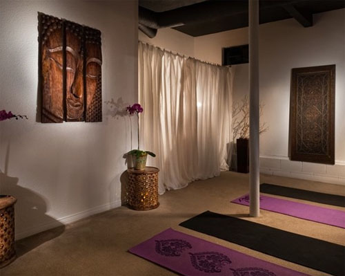 Yoga interior for modern home