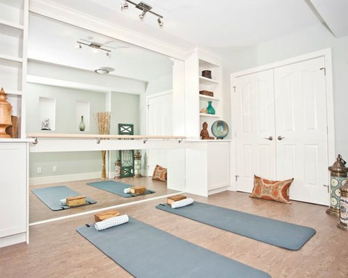 Yoga room and interior
