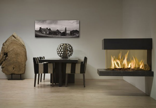 Glasses Modern Fireplaces Ideas