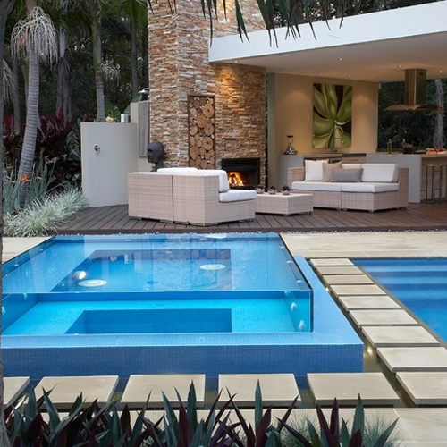pool design with modern concept