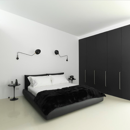 modern and minimalist lamp bedroom