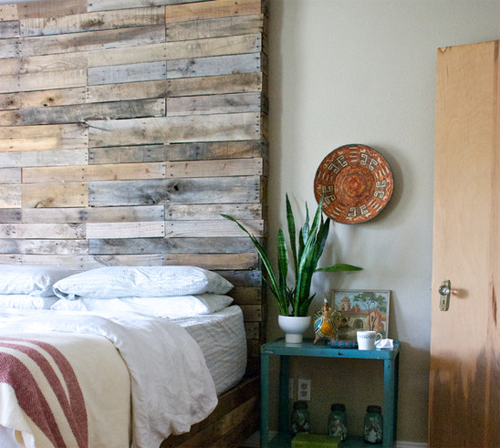 How to create artistic headboards