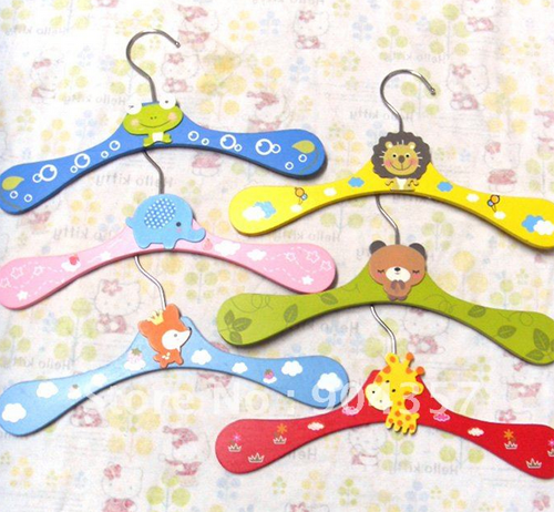 Funny hanger for baby clothes