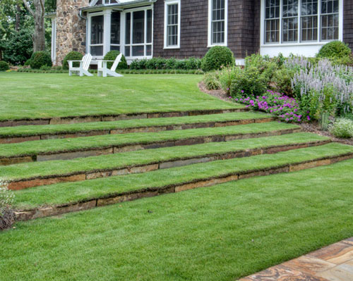 Natural design grass for outdoor garden