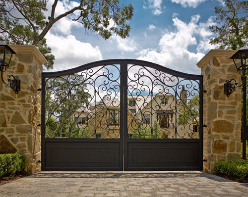 Home design with main gate