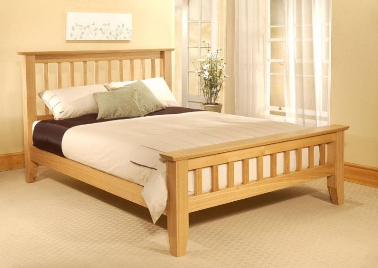 Simply And Shiny Bed Design Made ​​by Wood Pertaining To Bed Design Made ​​by Wood