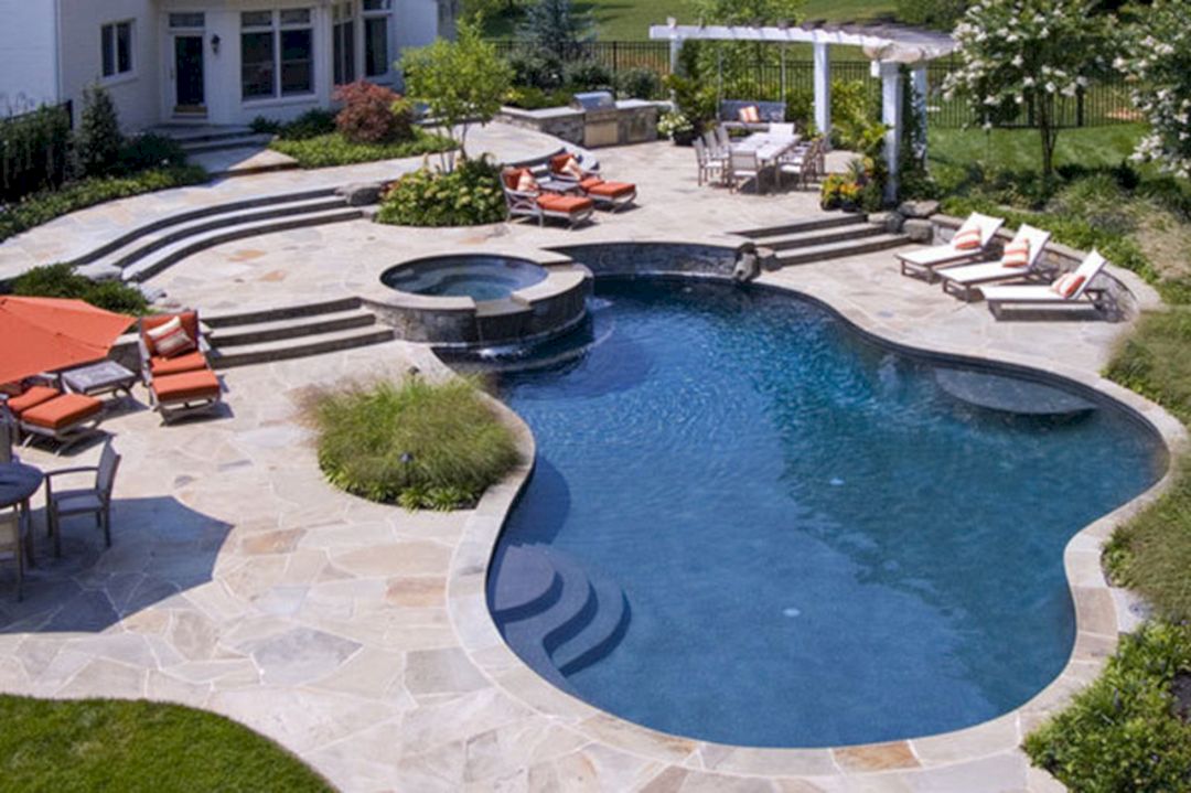 Awesome Design For Backyard Pool