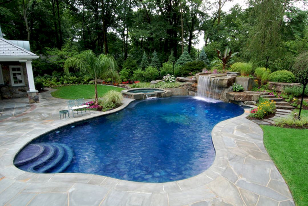 Gorgeous Pool In The Yard Of The House