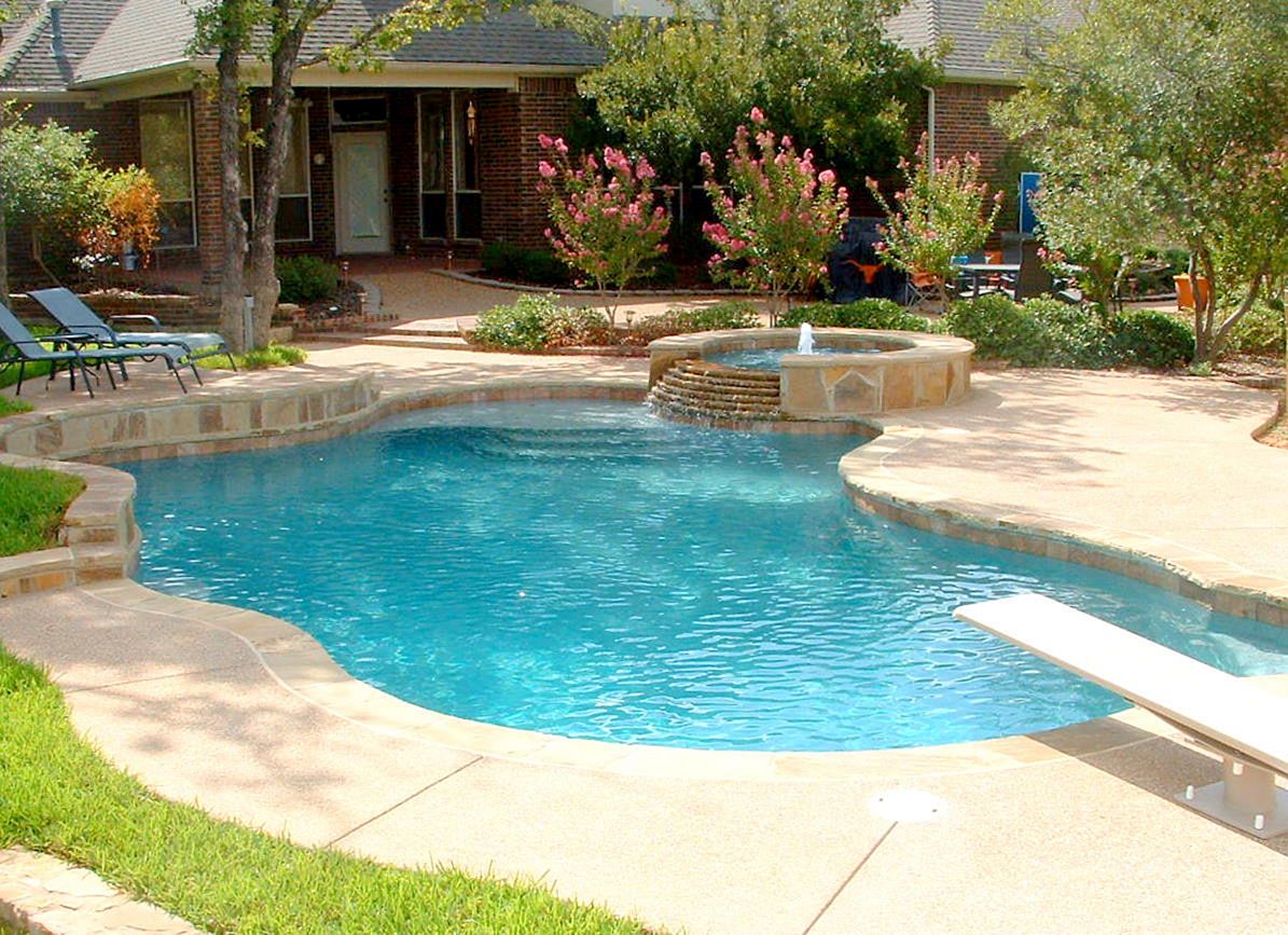 Incredible Pool In The Yard Of The House