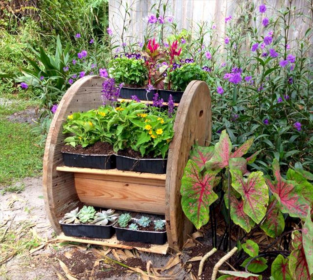DIY Recycled Wooden Planter