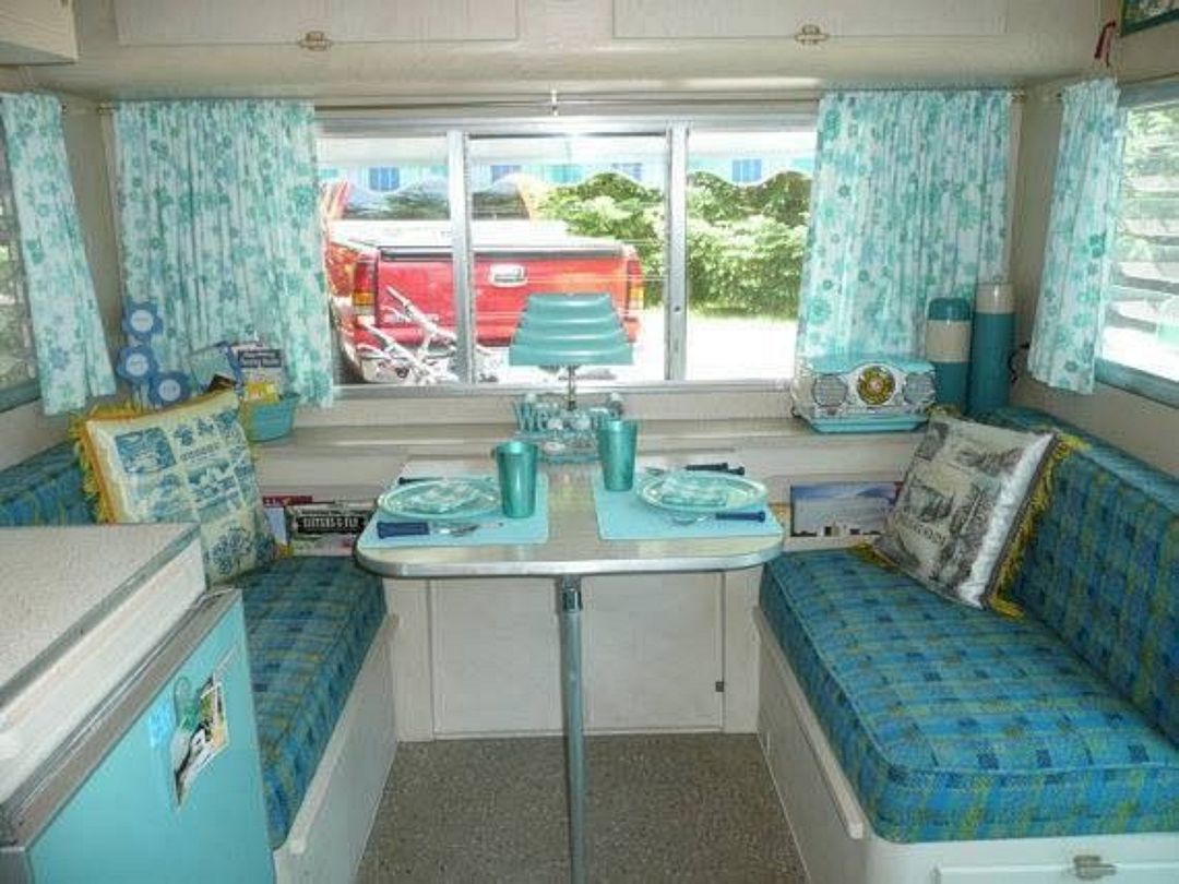 Awesome Blue Rv Hacks Remodel Interiors Ideas