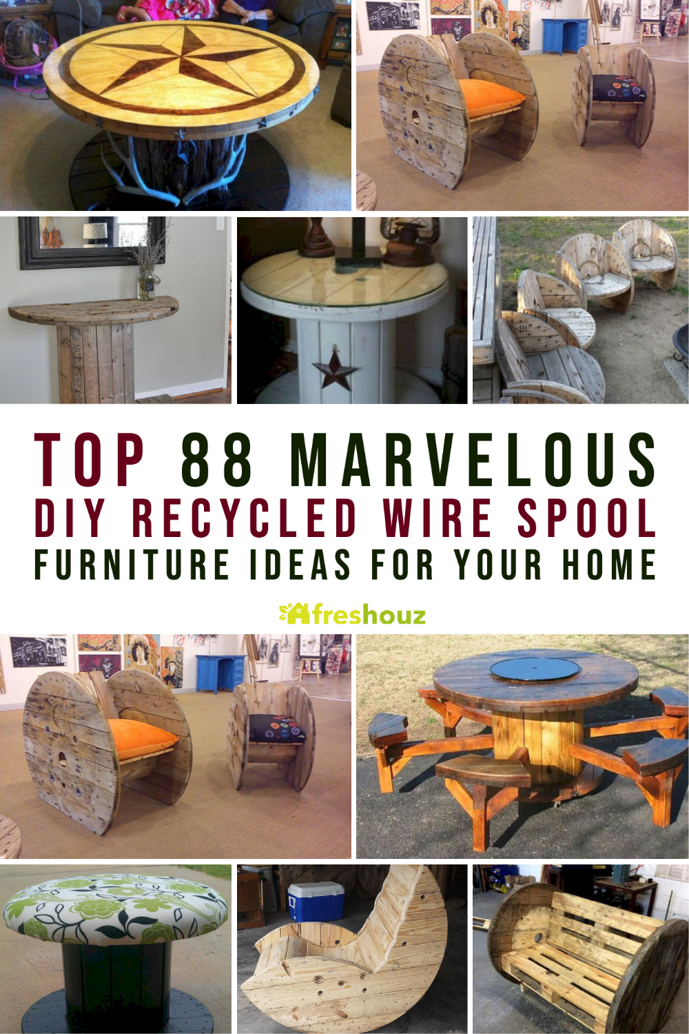 Top 88 Marvelous DIY Recycled Wire Spool Furniture Ideas For Your Home