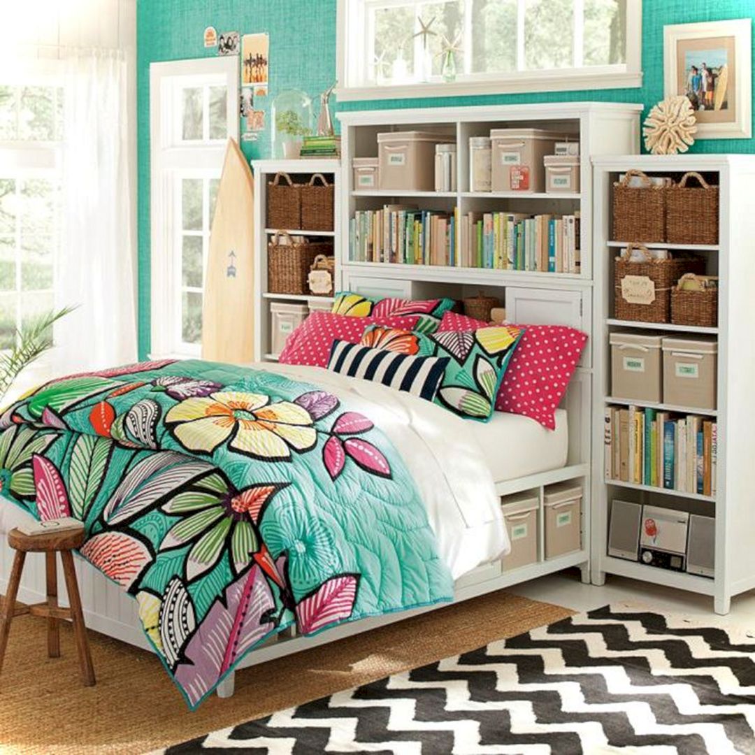 Colorful Teen Girl Room Decor (Colorful Teen Girl Room 