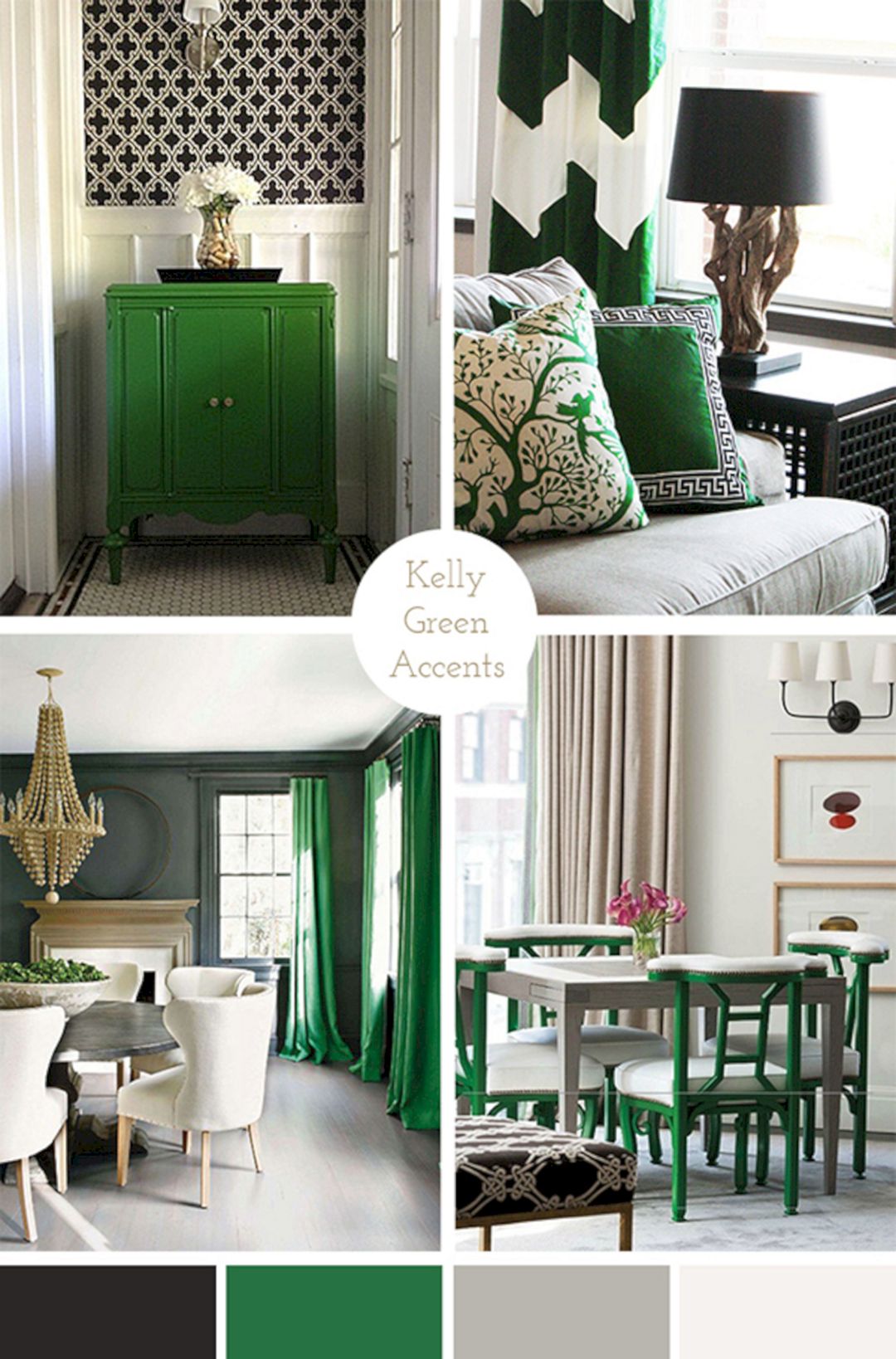 Kelly Green And Gray Living Room (Kelly Green And Gray ...