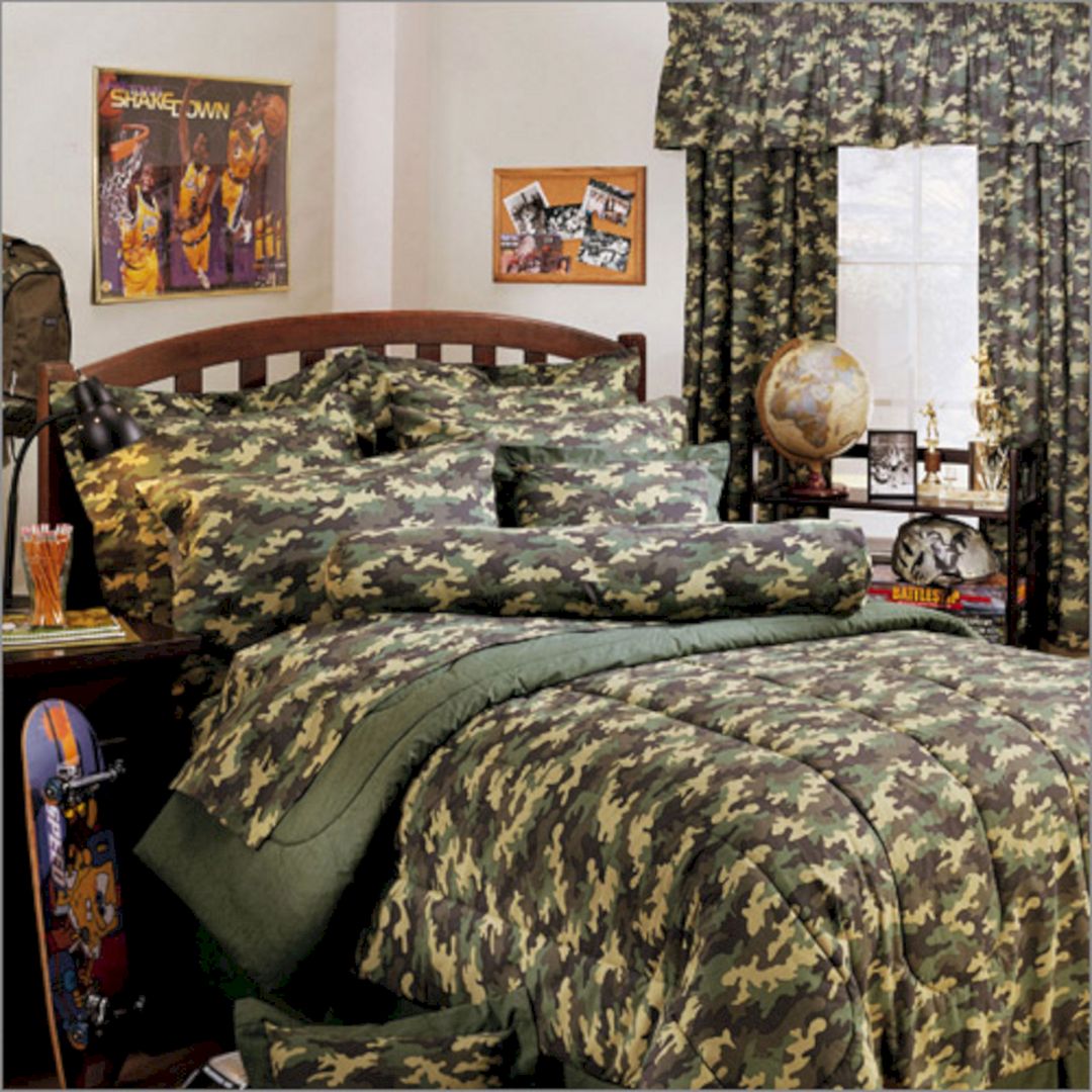 Army Camo Bedding For Boys Room