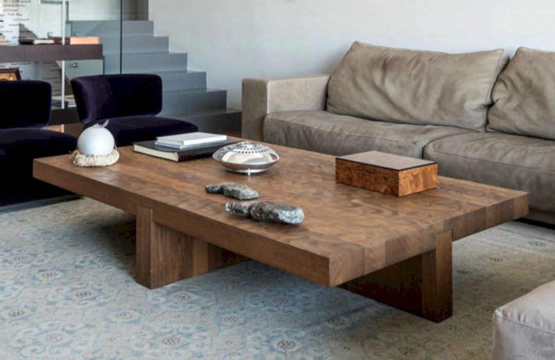 Large Wood Coffee Table DIY (Large Wood Coffee Table DIY ...