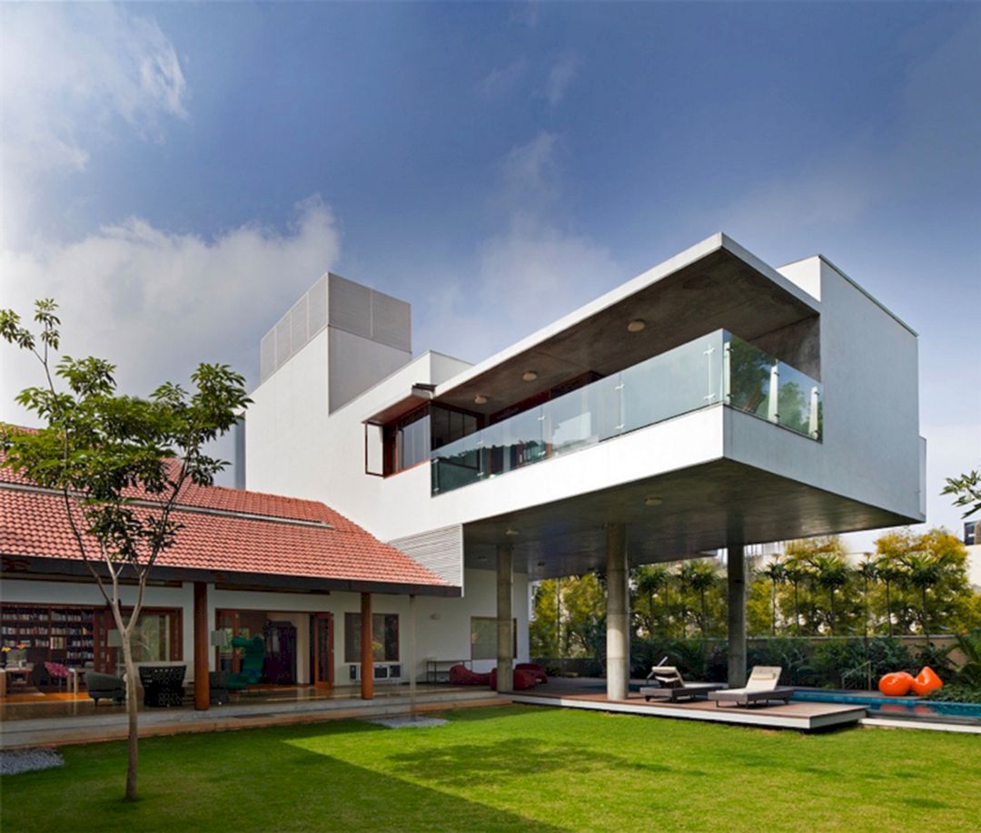 Pic Of Modern House In Bangalore India Pic Of Modern 
