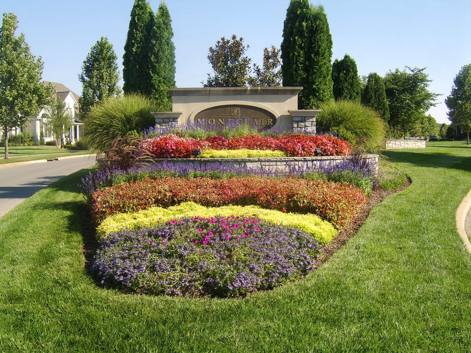 Subdivision Entrance Landscaping