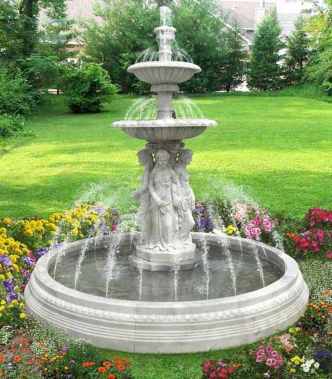 Front Yard Water Fountain Ideas (Front Yard Water Fountain ...