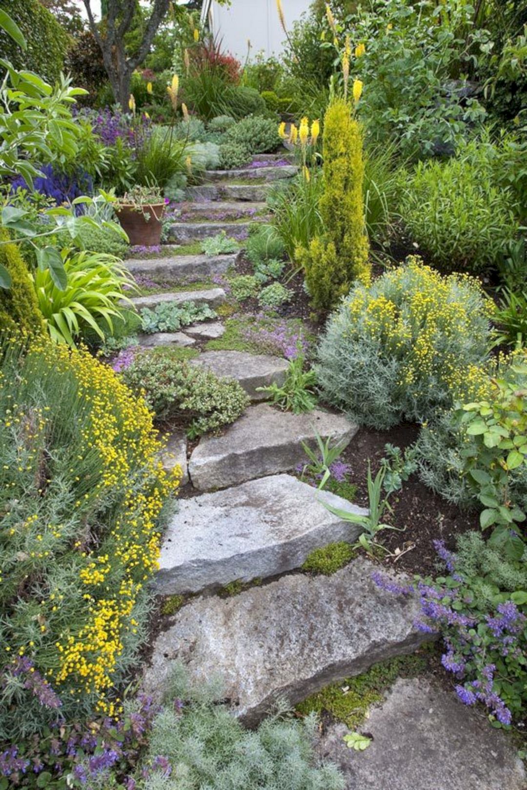 Beautiful Large Stone Garden Path Ideas