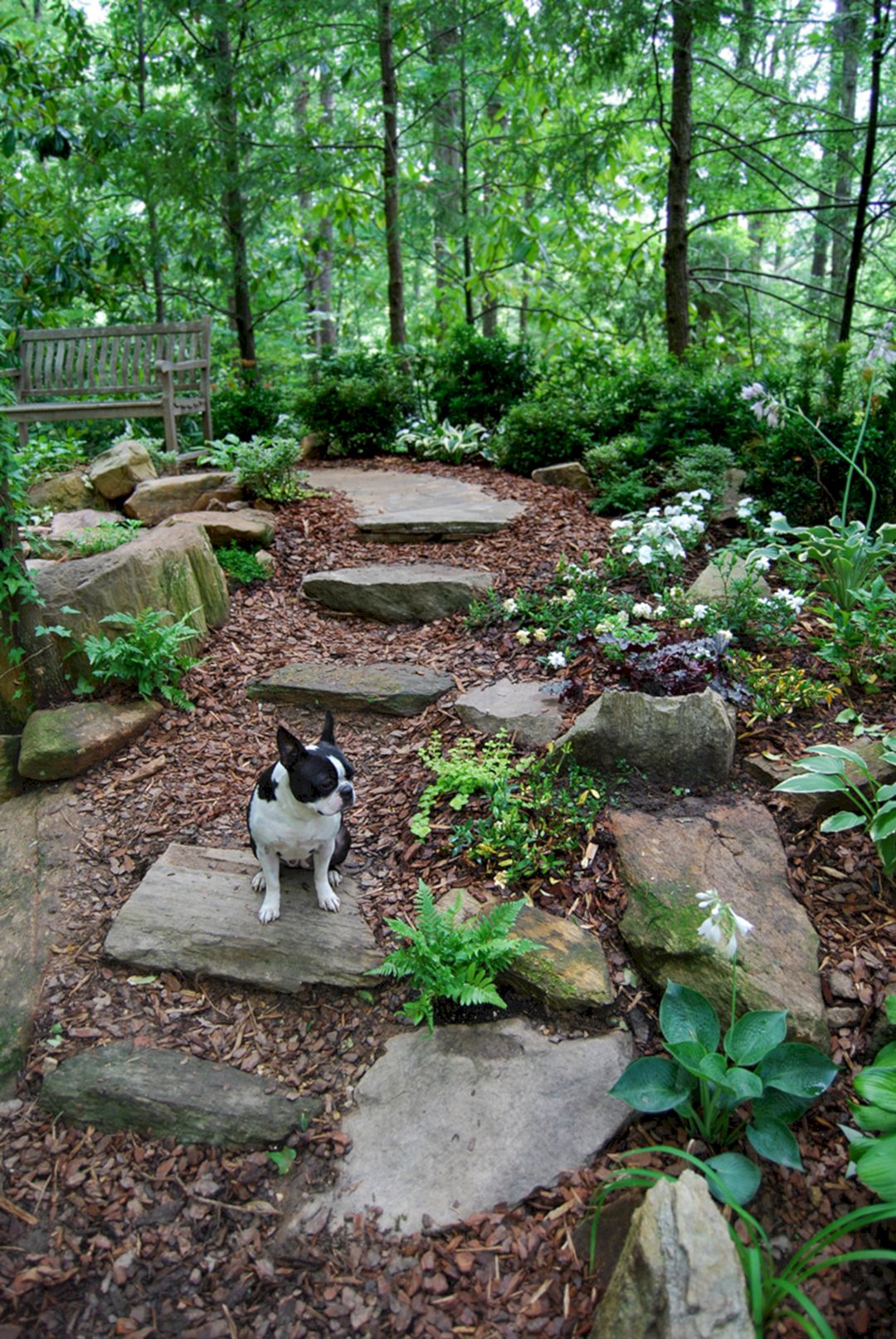 Natural Stone Garden Pathway Design For Your Garden