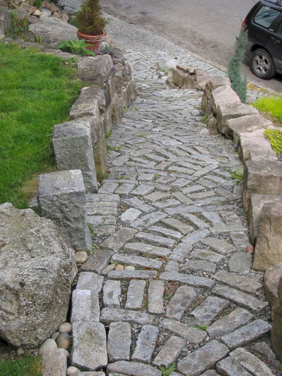 Brick Garden Path Design Ideas