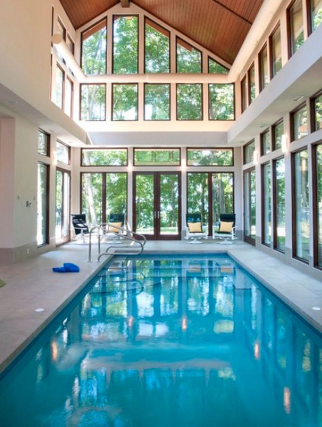 Unique Beautiful Indoor Swimming Pools for Small Space