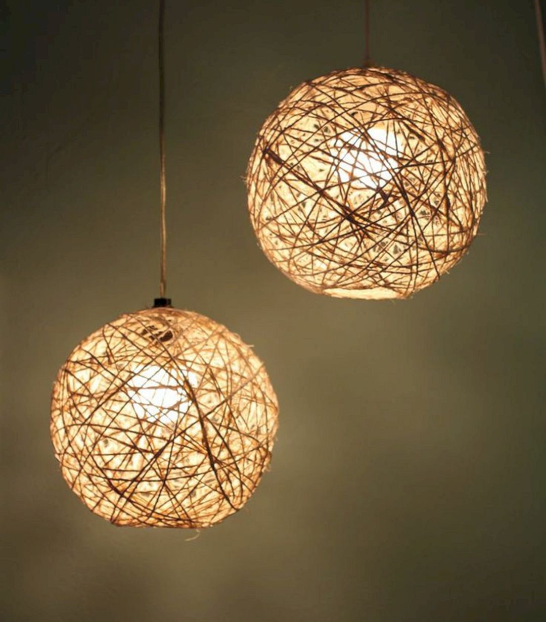  Homemade Hanging Lights for Large Space