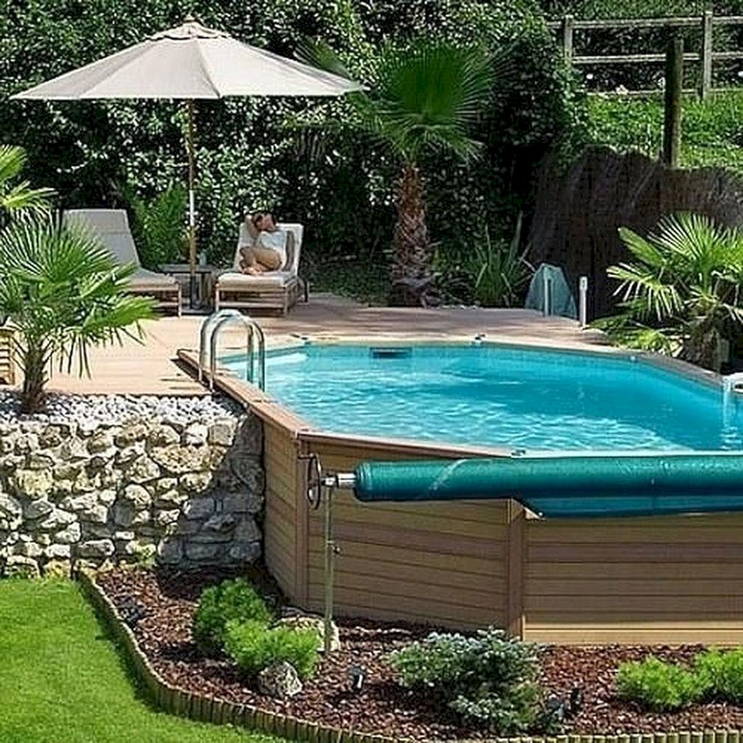 Above Ground Pool Landscaping Ideas (Above Ground Pool ...