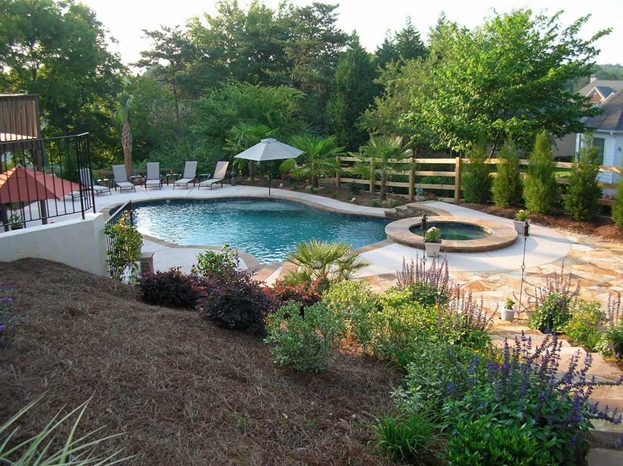 Big Backyard Pool Landscaping Ideas (Big Backyard Pool ...