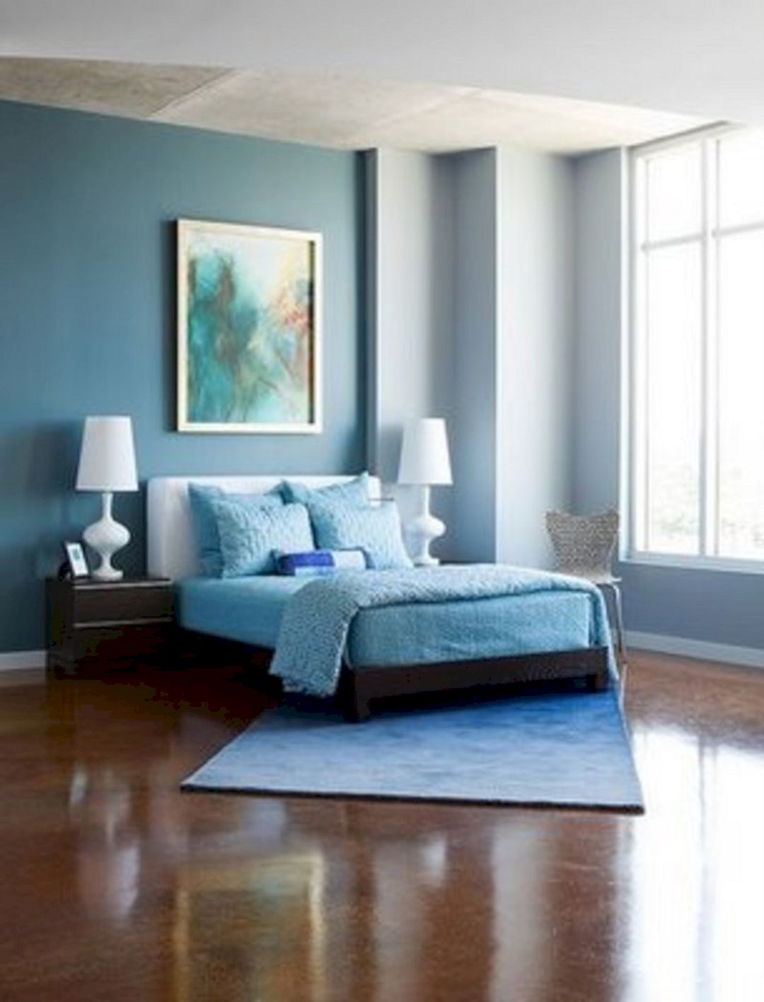 Unique Bedroom Decorating Ideas Blue And Brown 