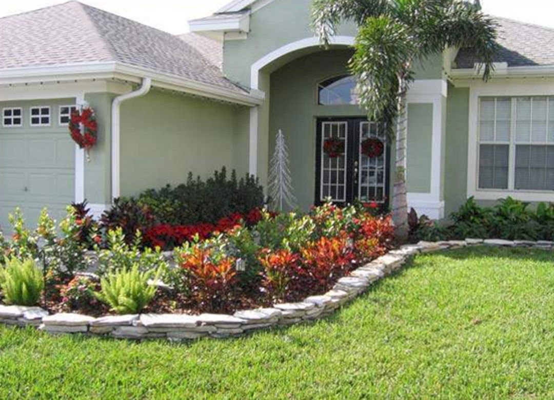 Simple Front Yard Landscaping Ideas 19 (Simple Front Yard ...
