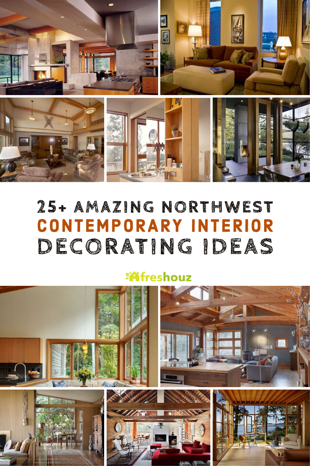 25+ Amazing Northwest Contemporary Interior Decorating Ideas