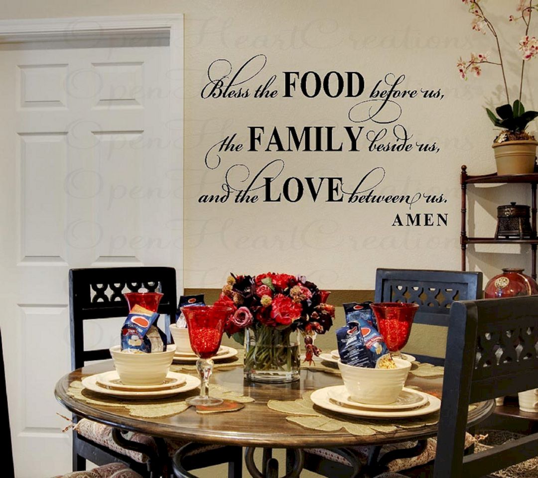 Dining Room Wall Decal 14