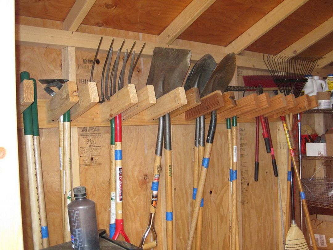 Shed Wooden Shelving Ideas 21