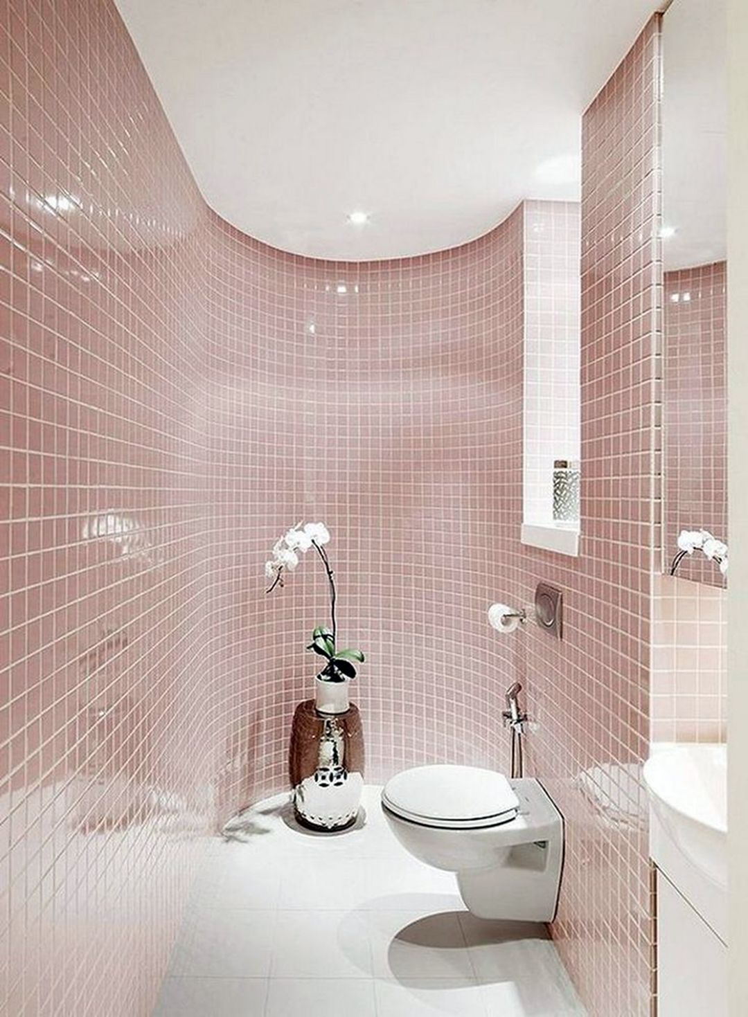 Pink Onyx Bathroom