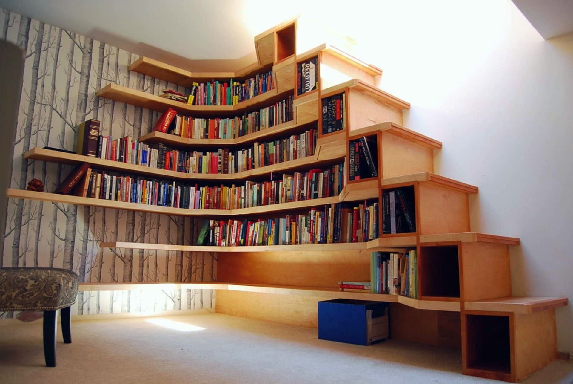 Bookshelf Corner