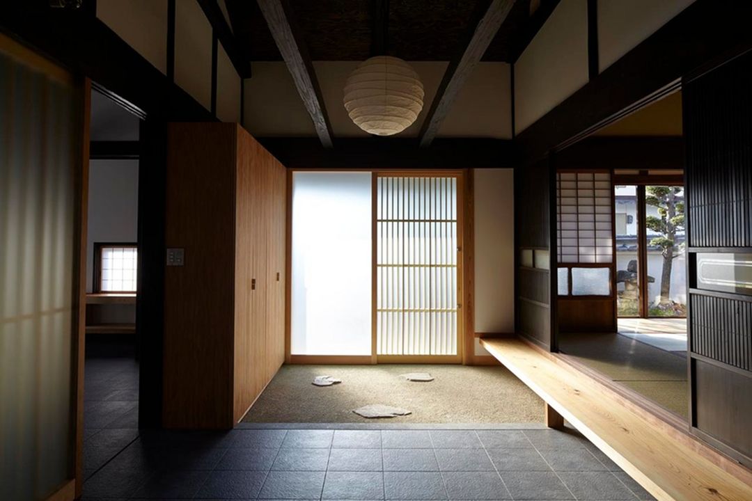 Traditional Japanese House Hall