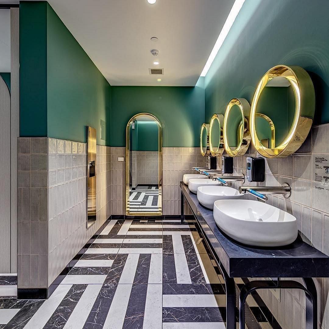 Art Deco Restroom