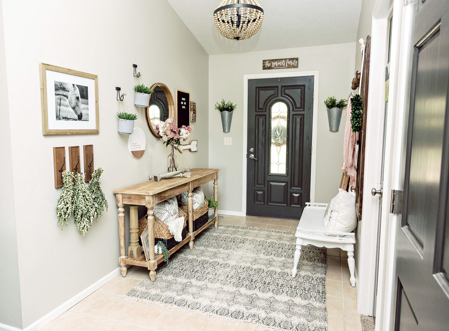 Classic British Style Entryway Design