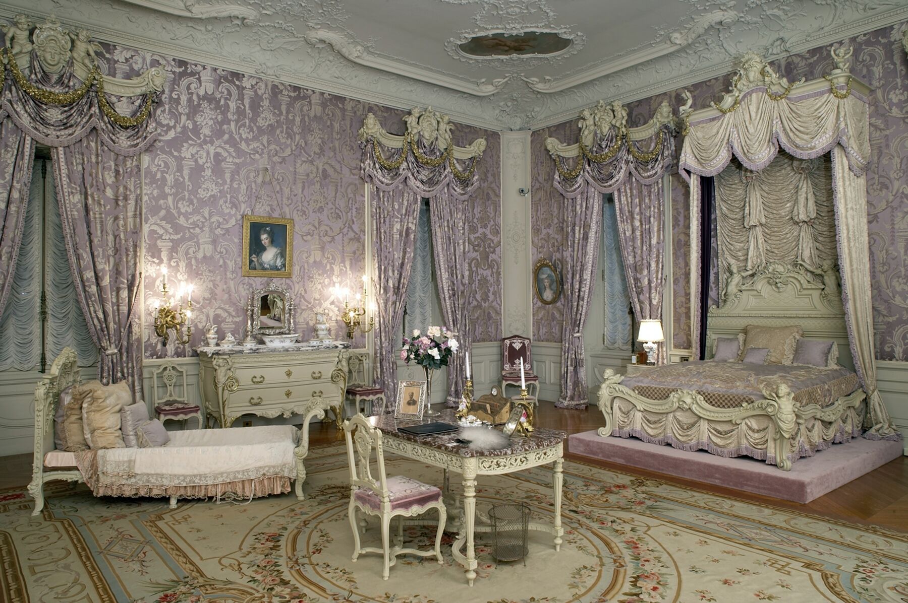 Rococo Style Bedroom
