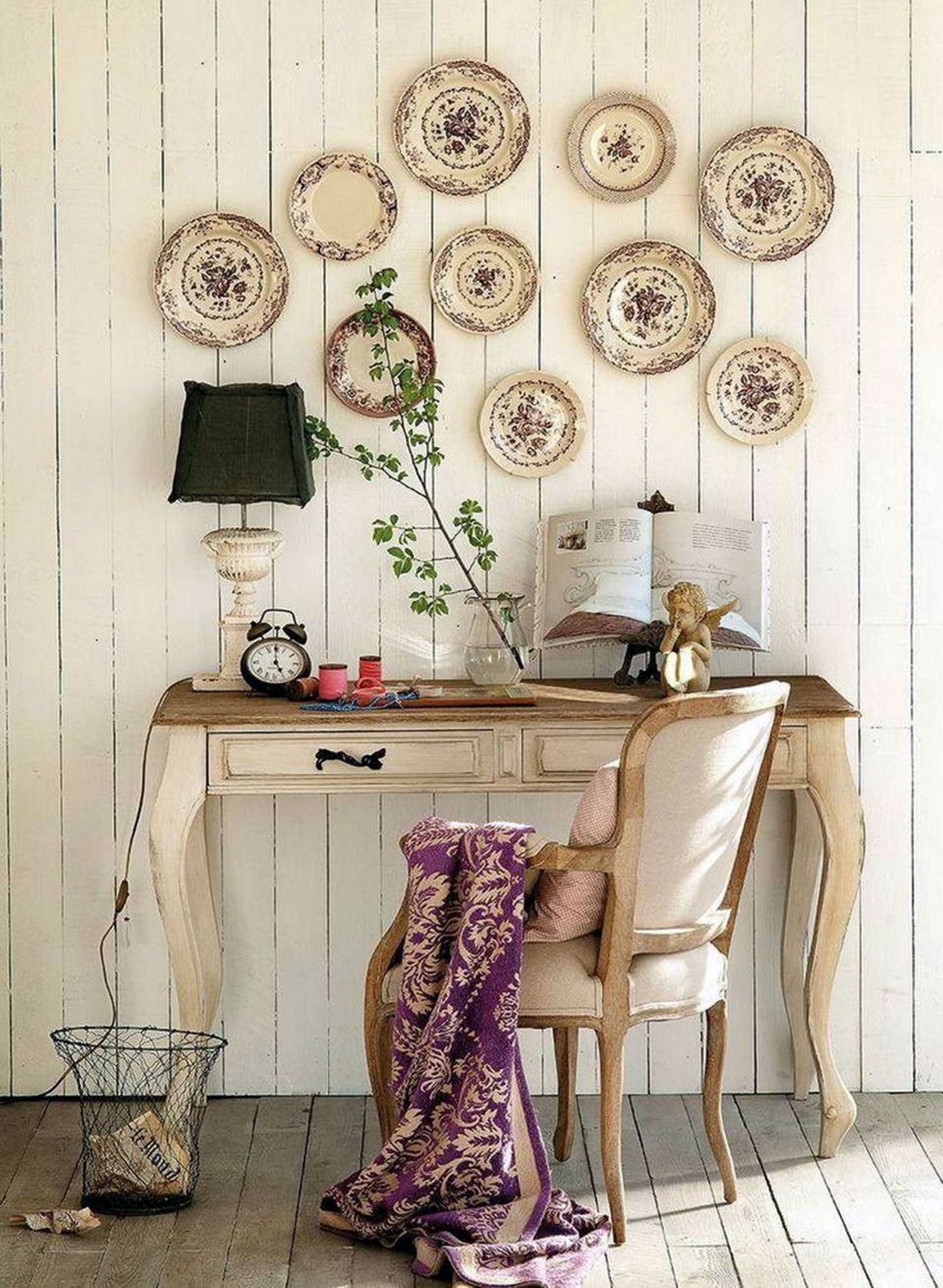 Antique Plates For DIY Wall Decorations From Diyfunworld