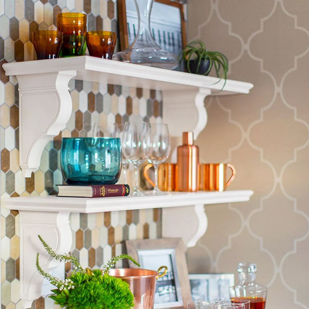 Built In Kitchen Wall Shelf From Marilyn Pappano