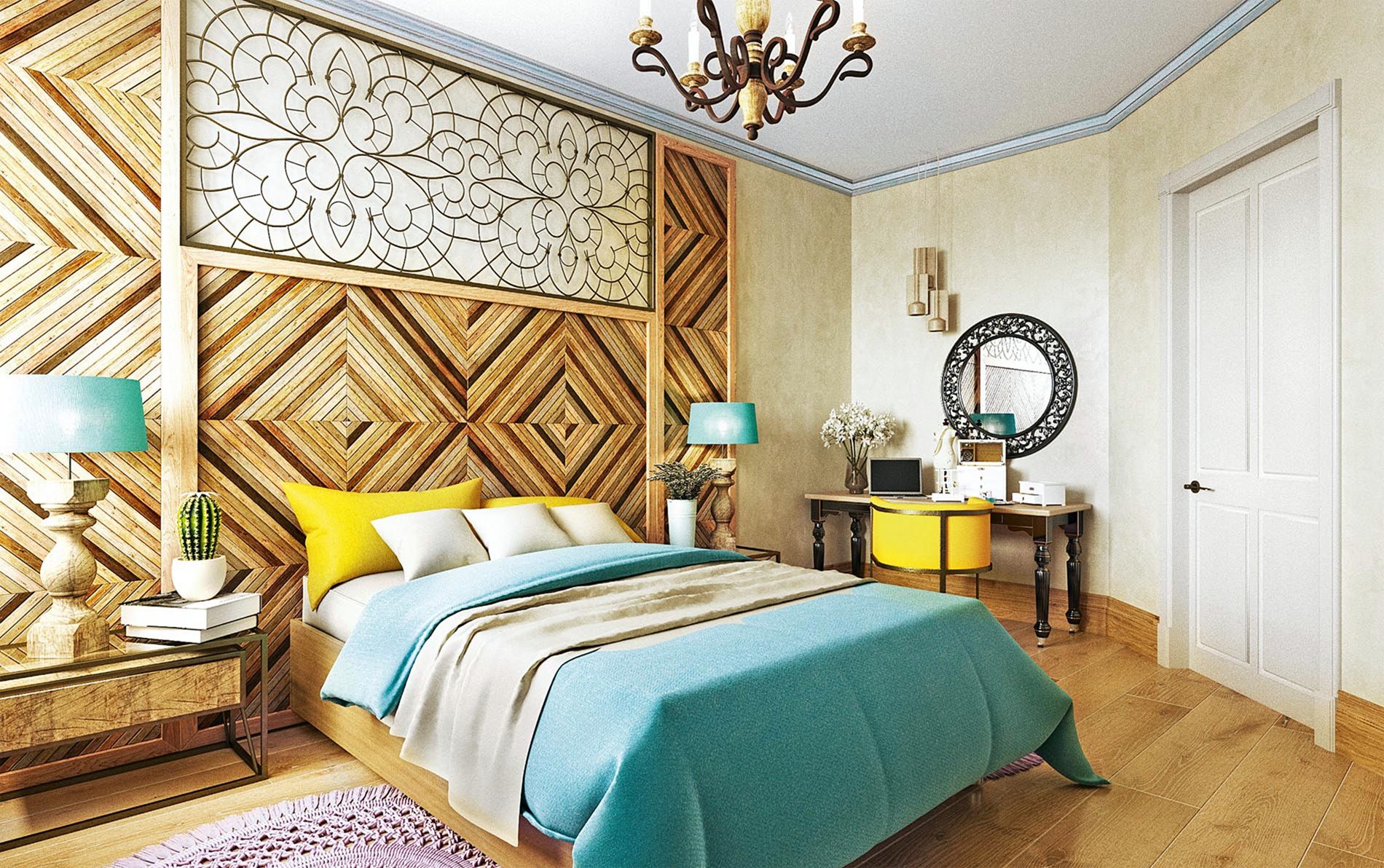 Eclectic Bedroom Designs From Spalni Guru